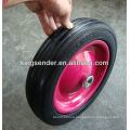 14" solid rubber wheel